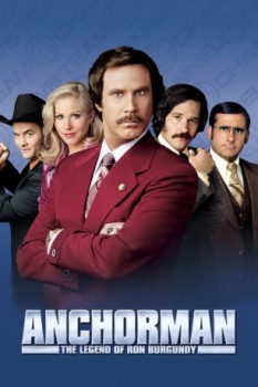 poster Anchorman: The Legend of Ron Burgundy  (2004)